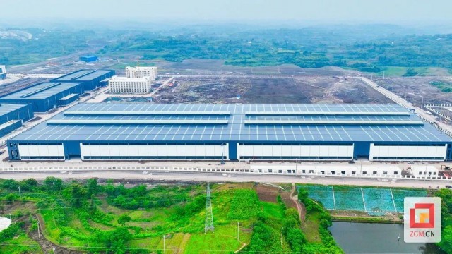 自贡最大单体钢结构厂房即将投入使用(图1)