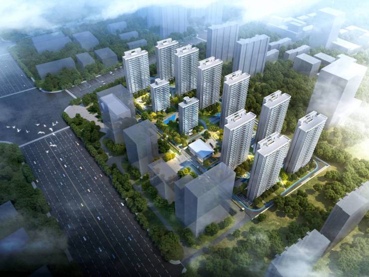 陕建崇文朗樾营销中心)品质好房周边配套小区配套在售楼栋