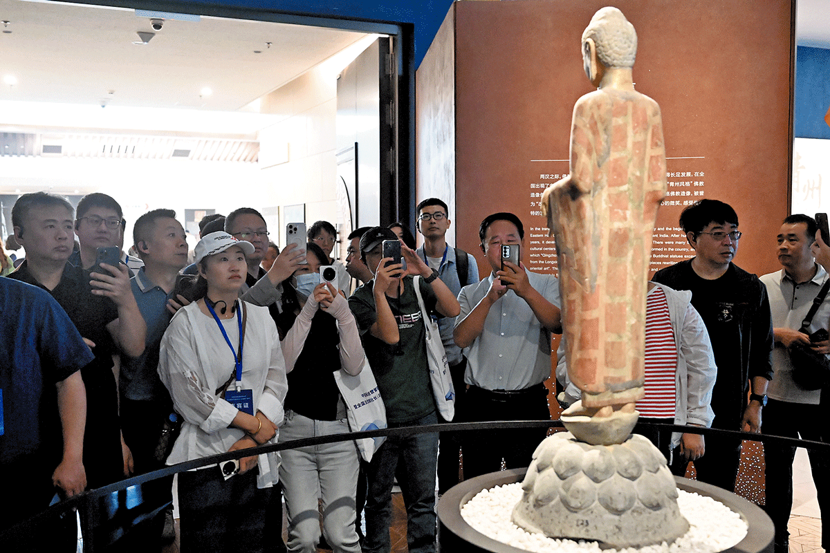 “世界风筝都”冲刺万亿之城——“全国主流媒体潍坊行”100多家主流媒体社长（总编辑）感受潍坊活力(图5)