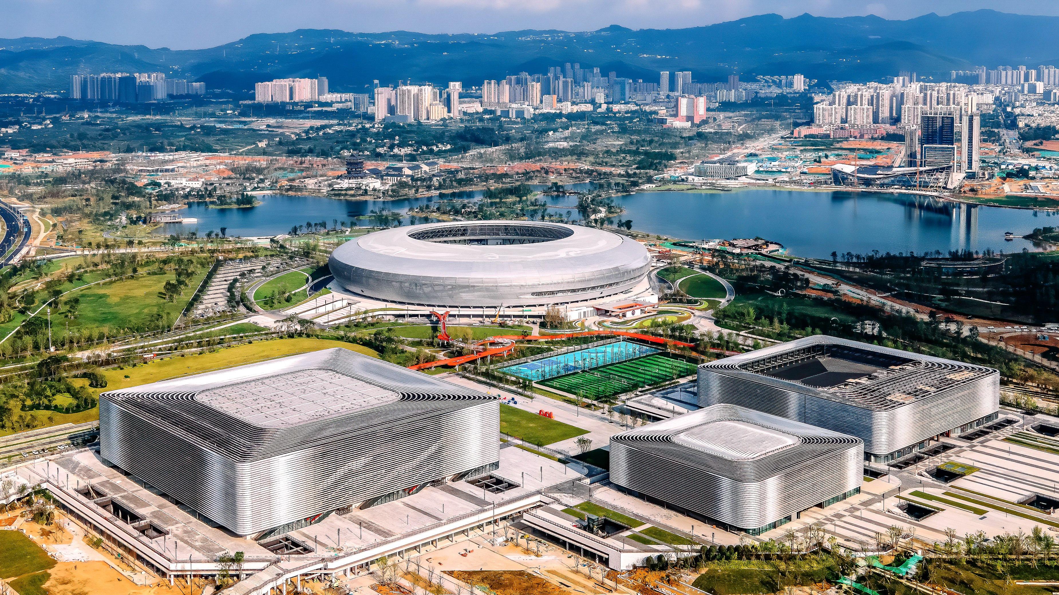 智慧建造加持东安湖体育公园“一键切换”服务世运会(图1)