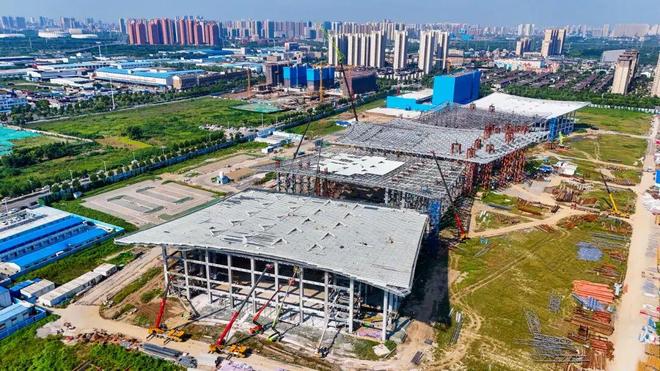 湖北荆州新城地标进度更新！整体造型如展翅欲飞的凤凰(图5)