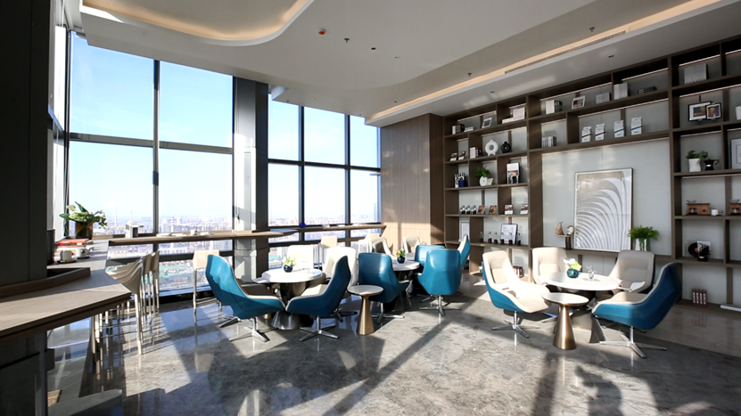 428米！刷新齐鲁天际线山东第一高全面封顶(图7)