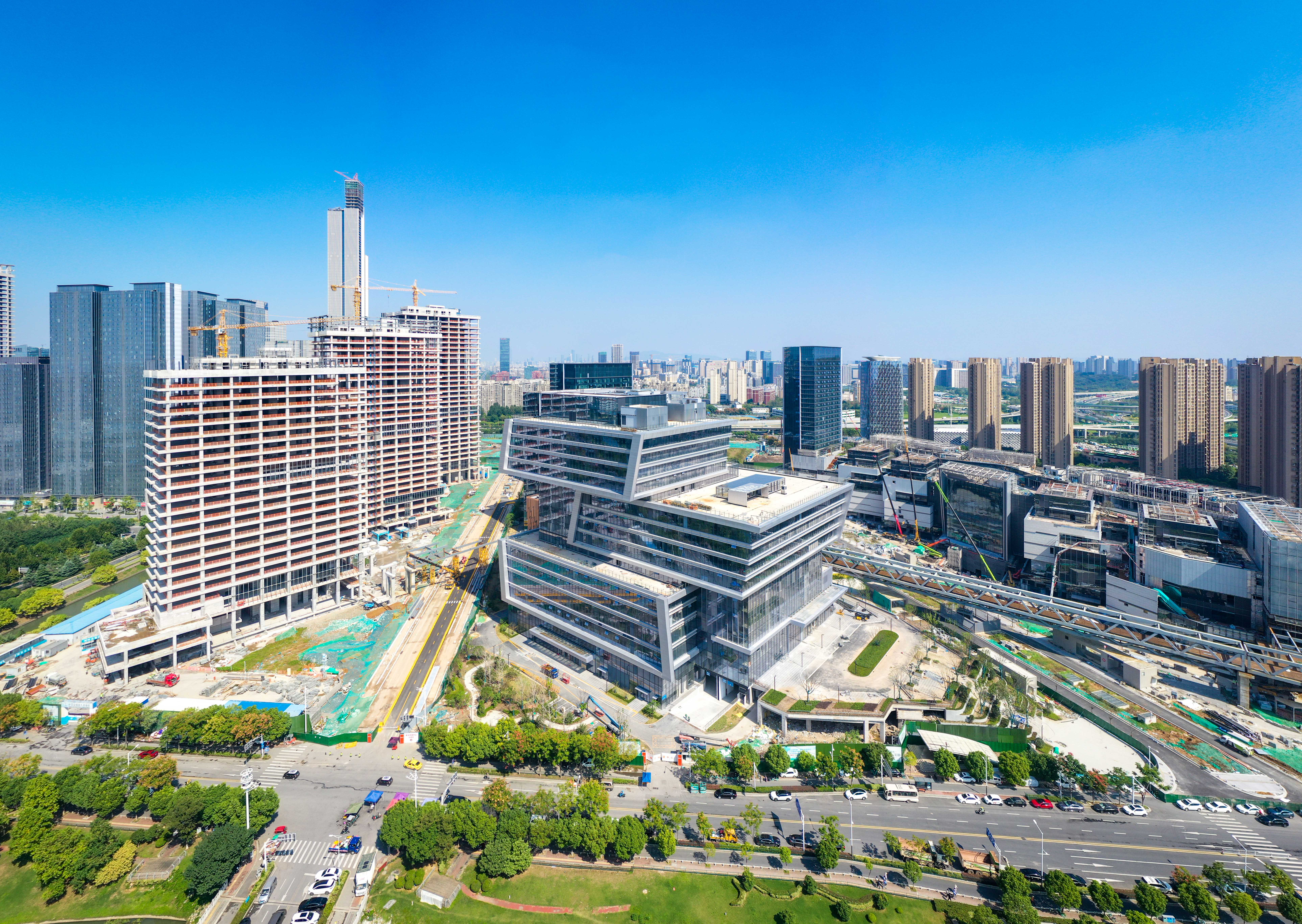 重大项目一线探访│江苏南京：项目建设加速度现代化产业园雏形初现